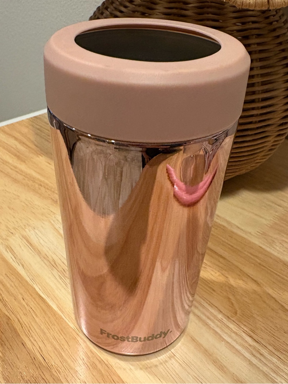 FrostBiddh Rose Gold Insulated Tumbler